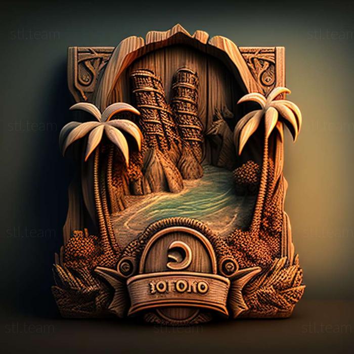 3D model Tropico 3 game (STL)